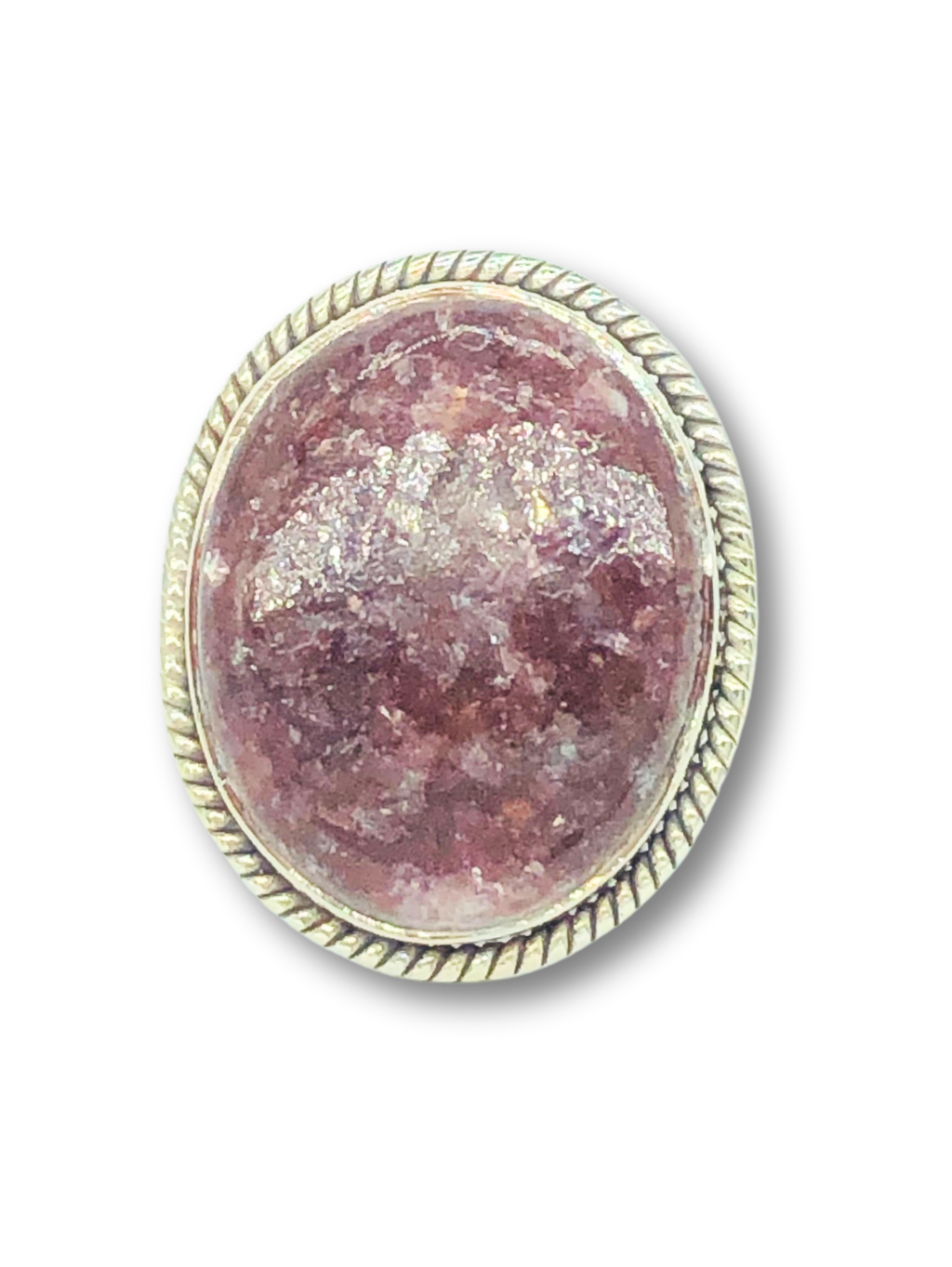 Lepidolite Ring