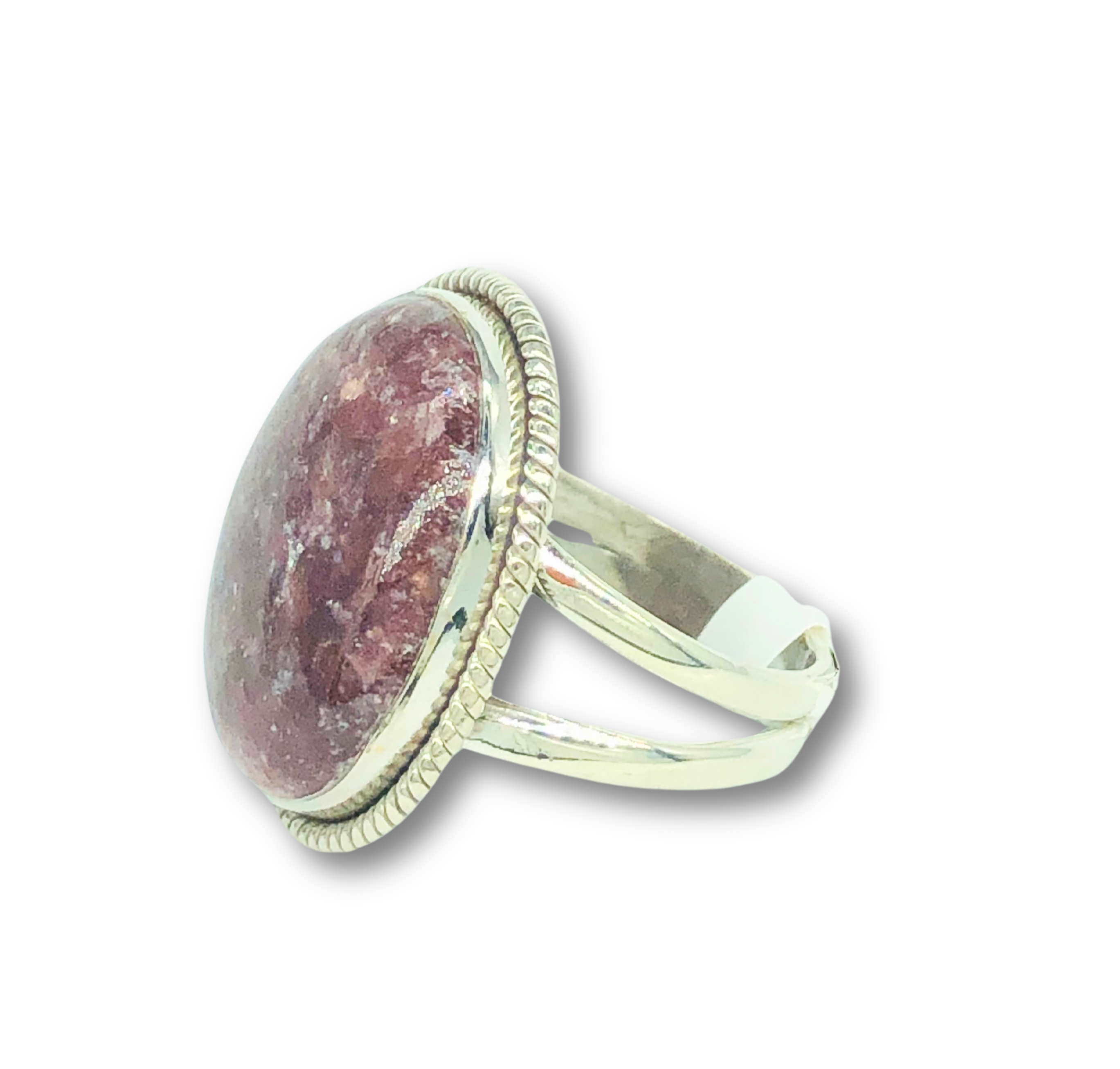Lepidolite Ring
