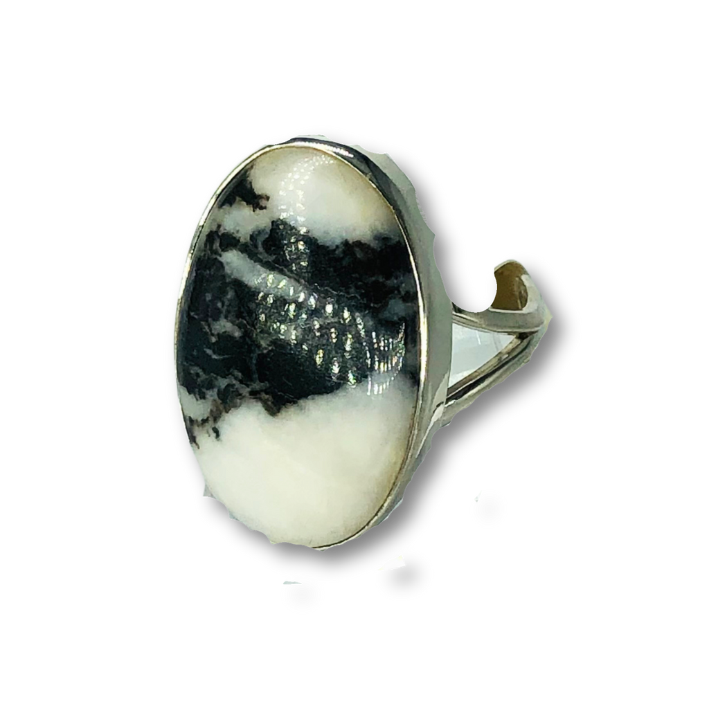 Zebra Jasper Ring
