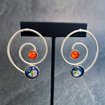 Earth's Orbit Earrings