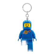 Lego Minifigure Blue Spaceman Keychain Light