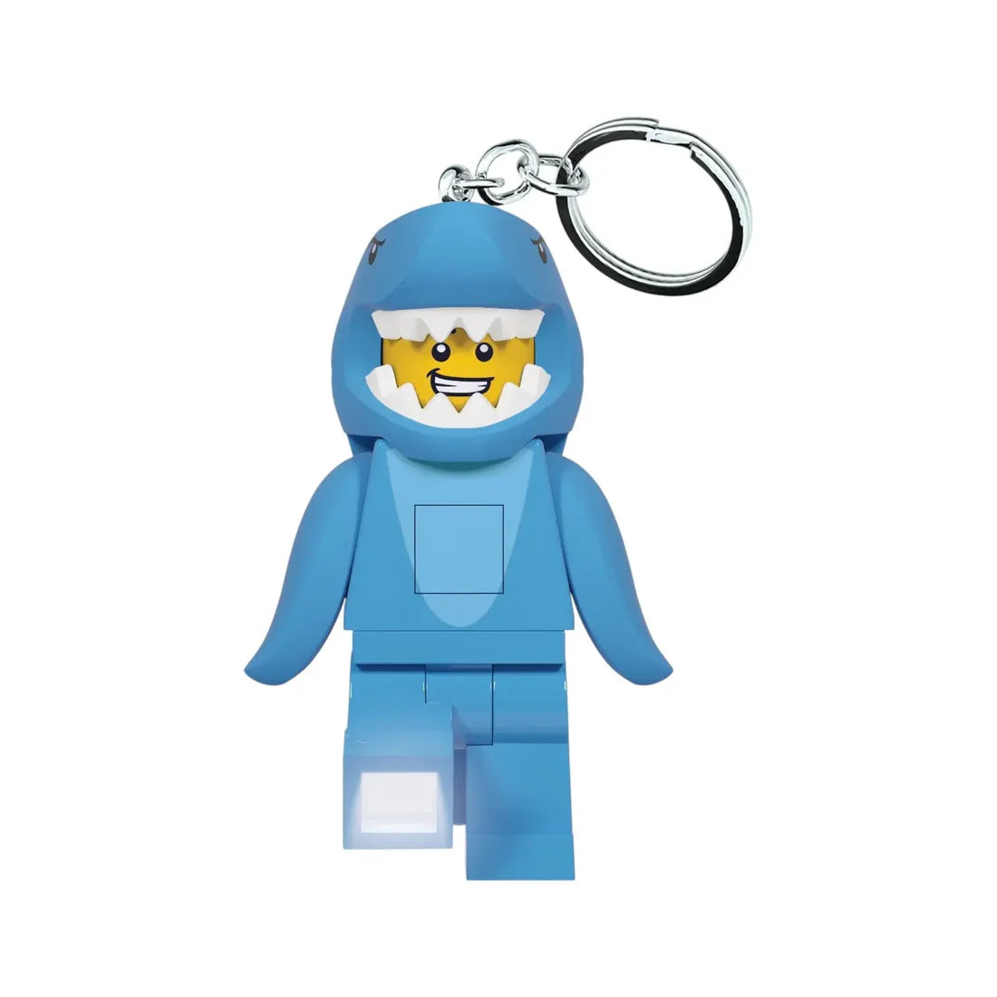 Lego Minifigure Shark Keychain Light