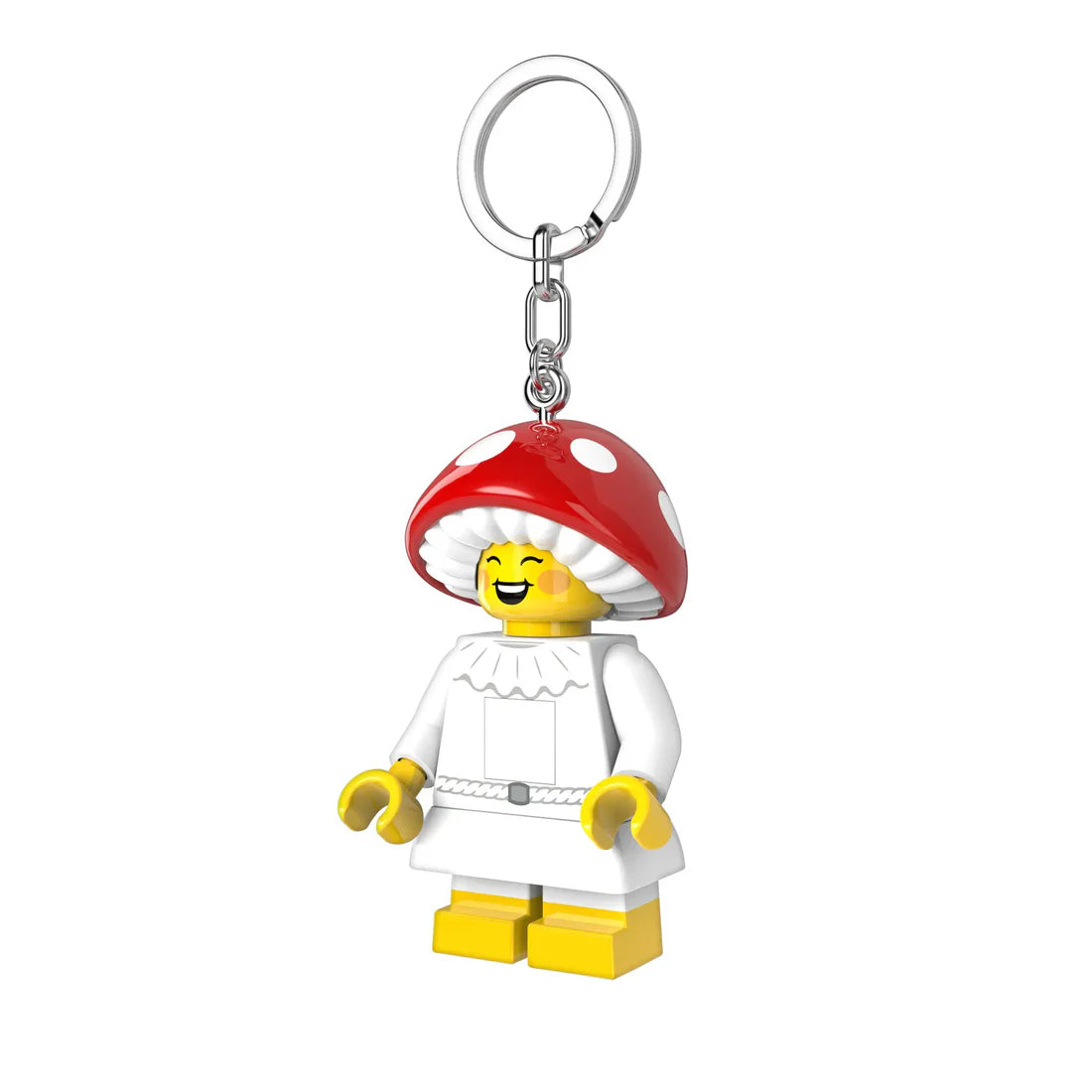 Lego Minifigure Mushroom Keychain Light