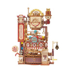 Chocolate Factory Marble Run Mechanical Wooden Puzzle