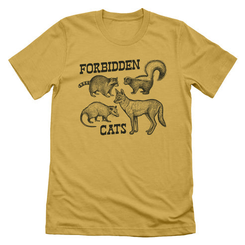 Forbidden Cats T-shirt