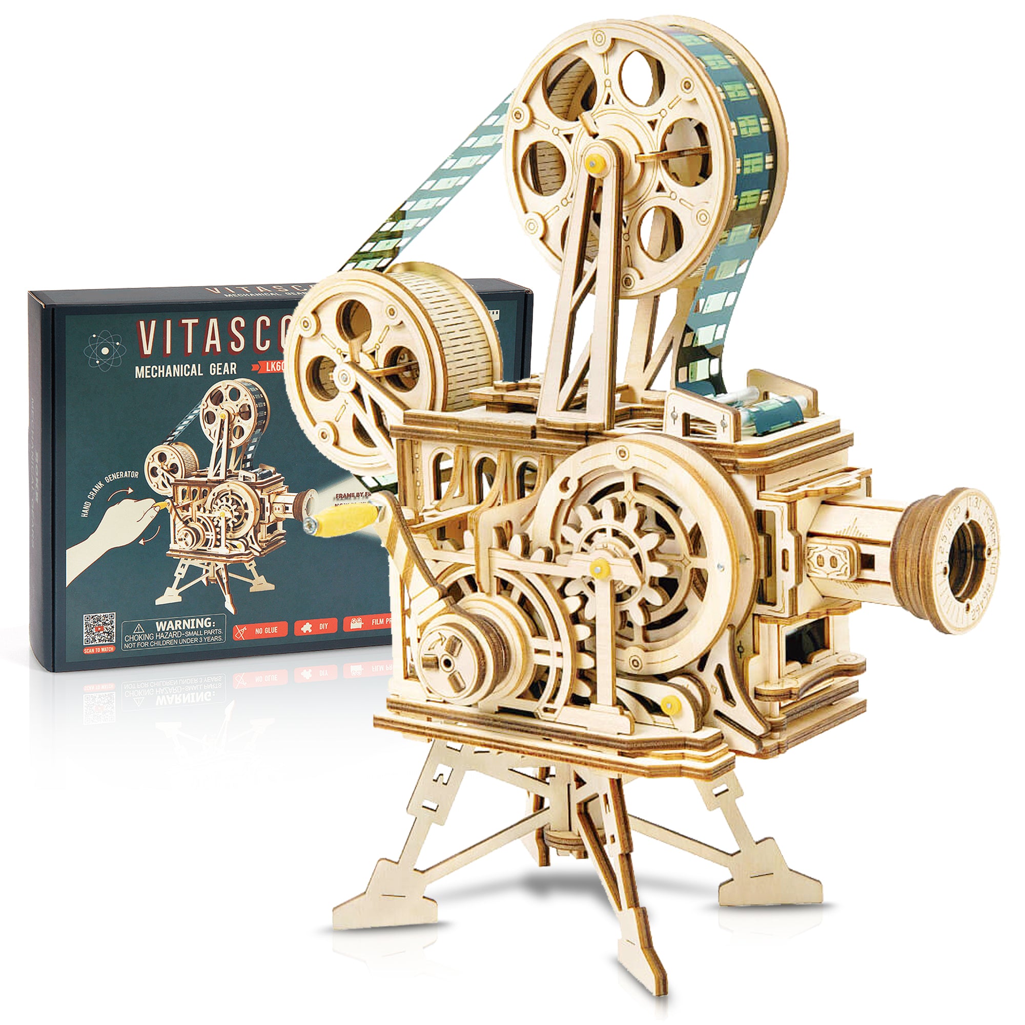 Vitascope Mechanical Wooden Puzzle