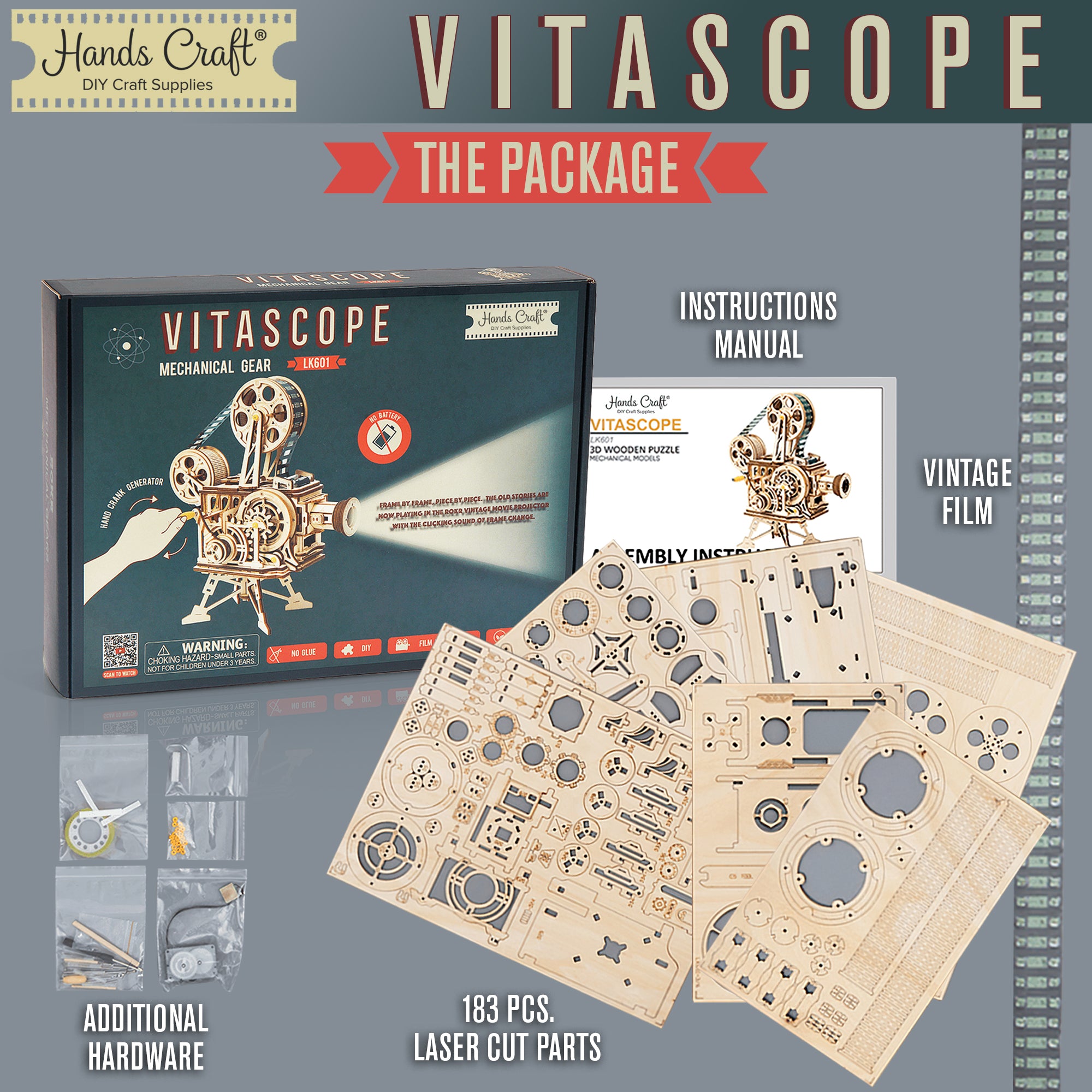 Vitascope Mechanical Wooden Puzzle