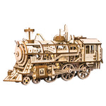 Locomotive Mechanical Wooden Puzzle