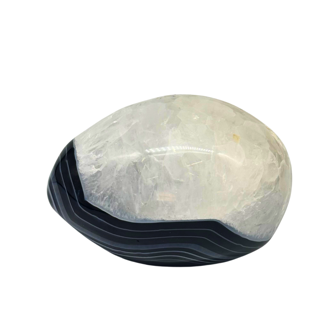 Black Banded Agate Egg $29.99