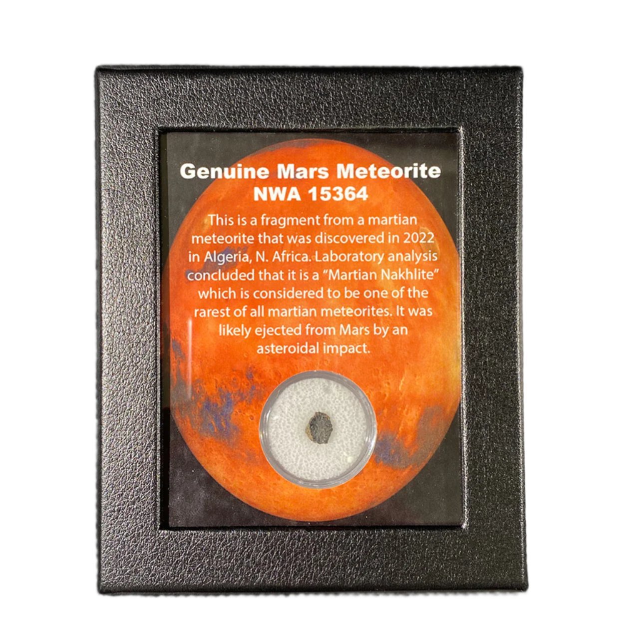 Mars Meteorite Box $110.00