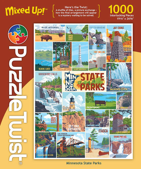 Minnesota State Parks 1000 Puzzle Twist