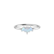Moonstone Bat Ring $35.00