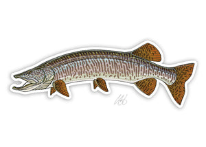 Minnesota Fish Stickers