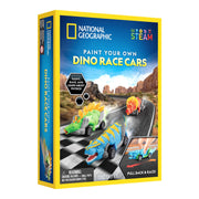 Paint Your Own Dino Race Cars Kit
