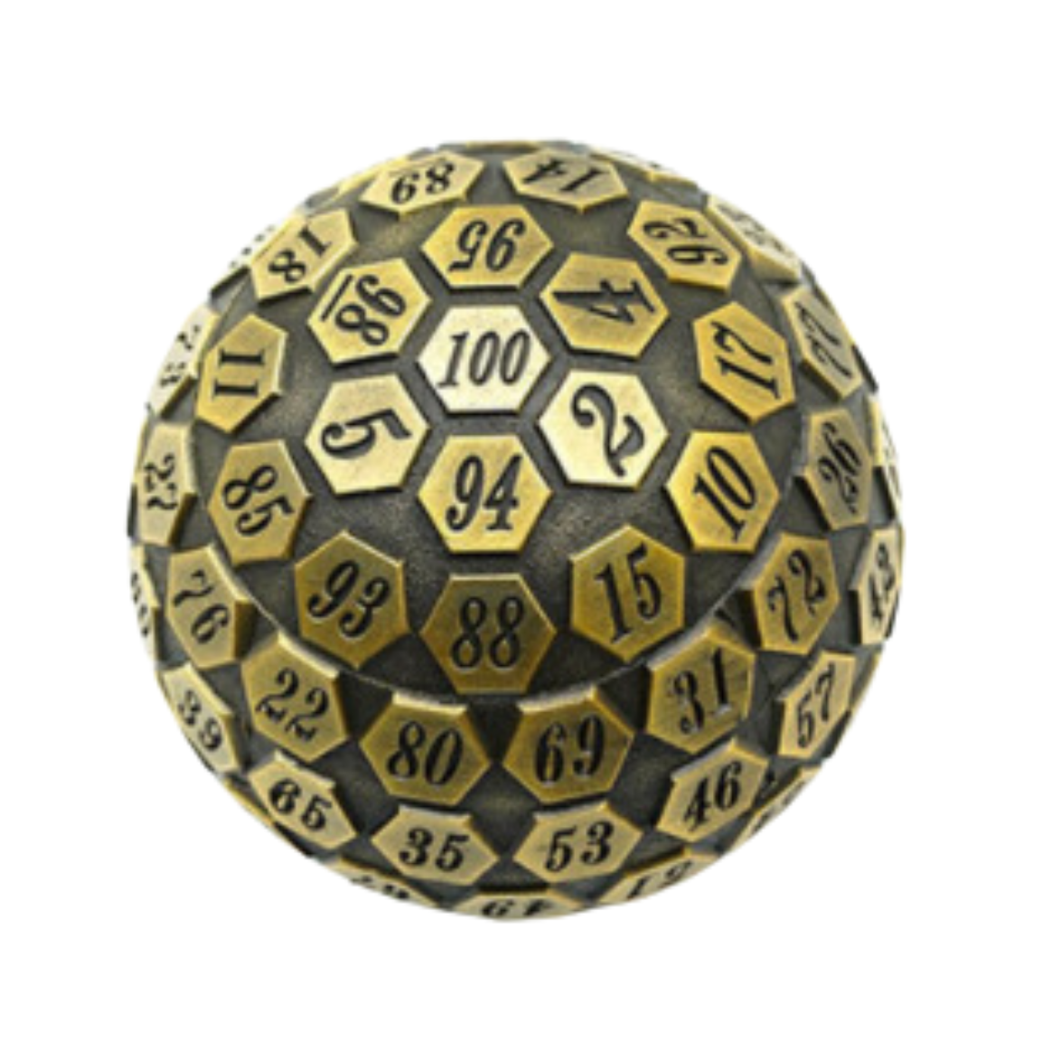 D100 Metal Dice