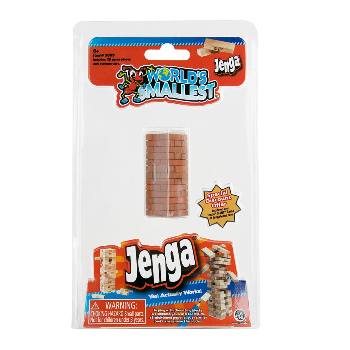 World's Smallest: Jenga