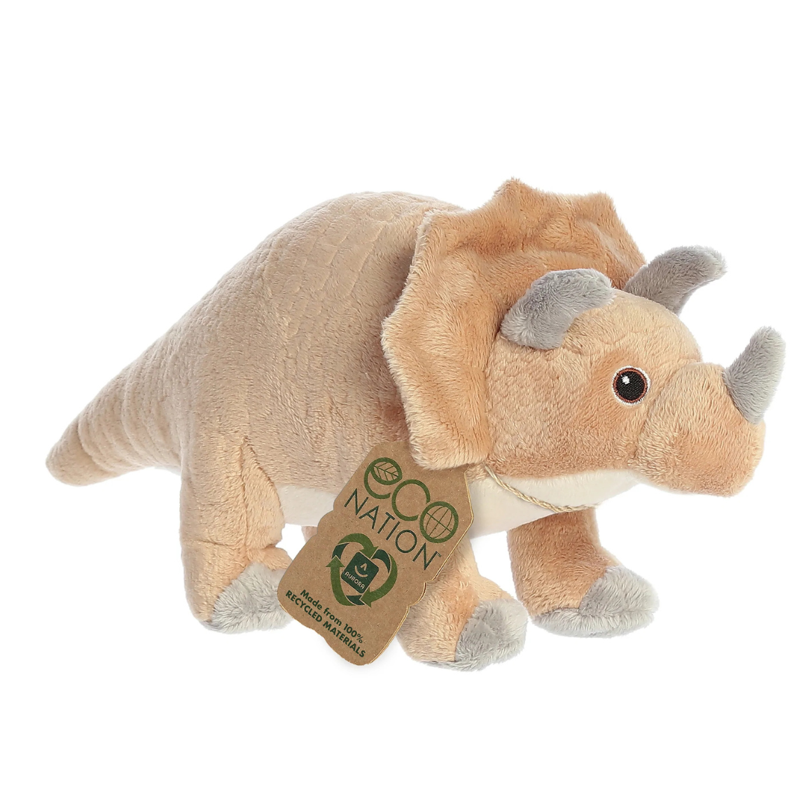Triceratops Eco Plush