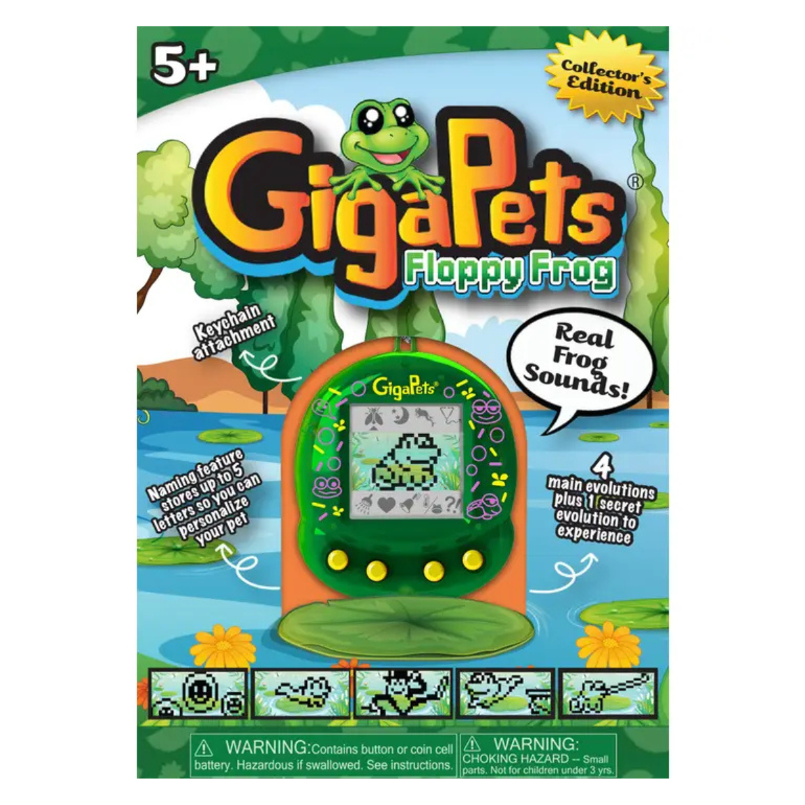 Giga Pet Floppy Frog