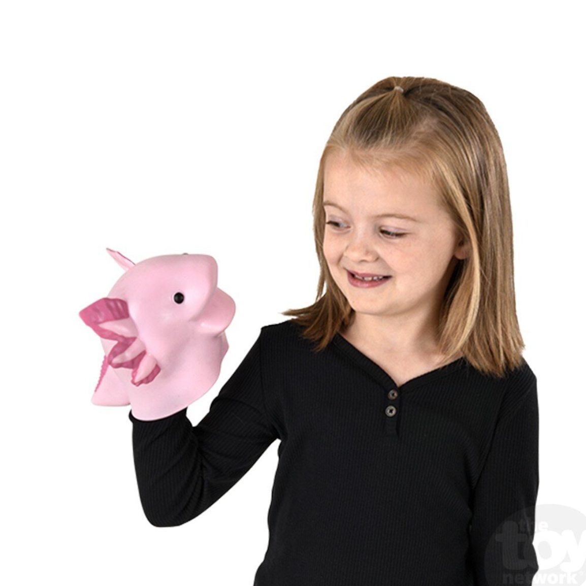 Axolotl Hand Puppet