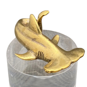 Brass Hammerhead Shark Figurine