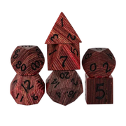 Striped Wood Dice
