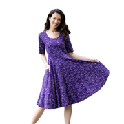 Cats Constellations Glow-in-the-Dark Twirl Dress
