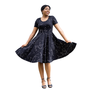 Constellations Glow-In-The-Dark Twirl Dress