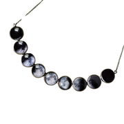 Curved Moon Phase Necklace