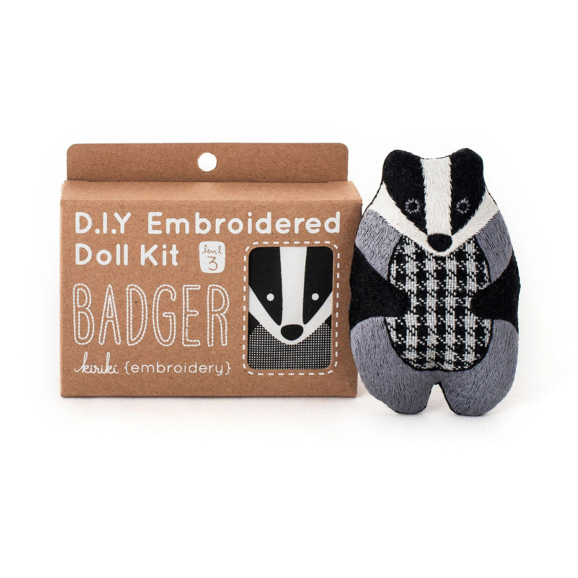 Badger Embroidery Kit