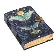 Luna Moth Leather Journal