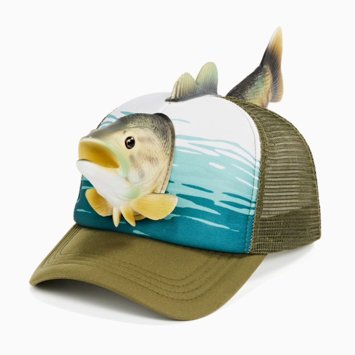 Large Mouth Bass Trucker Hat