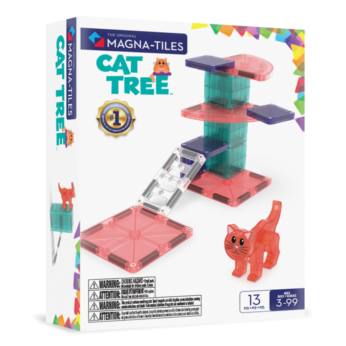Magna-Tile Cat Tree 13-Piece Set