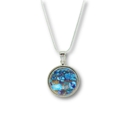 Purple Copper Turquoise Necklace
