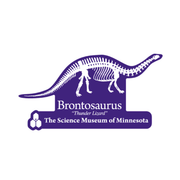 Science Museum of Minnesota Brontosaurus Sticker