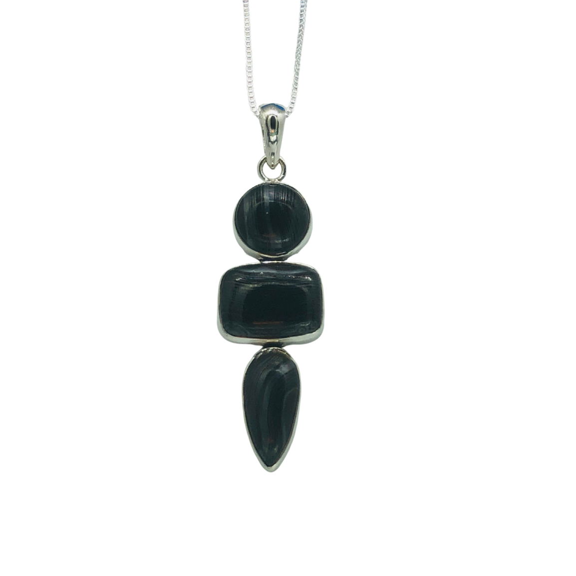 Psilomelane Necklace