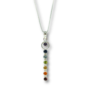 Rainbow Gemstone Necklace