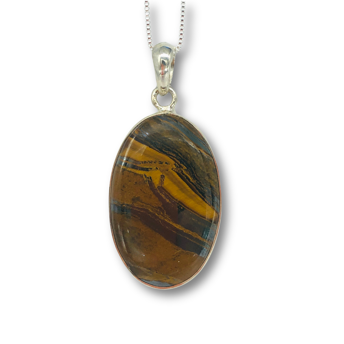 Tiger's Eye & Hematite Necklace