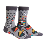 Genius at Work Crew Sock
