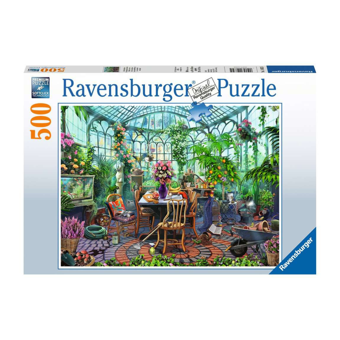 Greenhouse Morning 500 Piece Puzzle