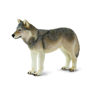 Gray Wolf Figurine