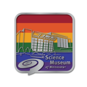 Science Museum of Minnesota Rainbow Building Magnet