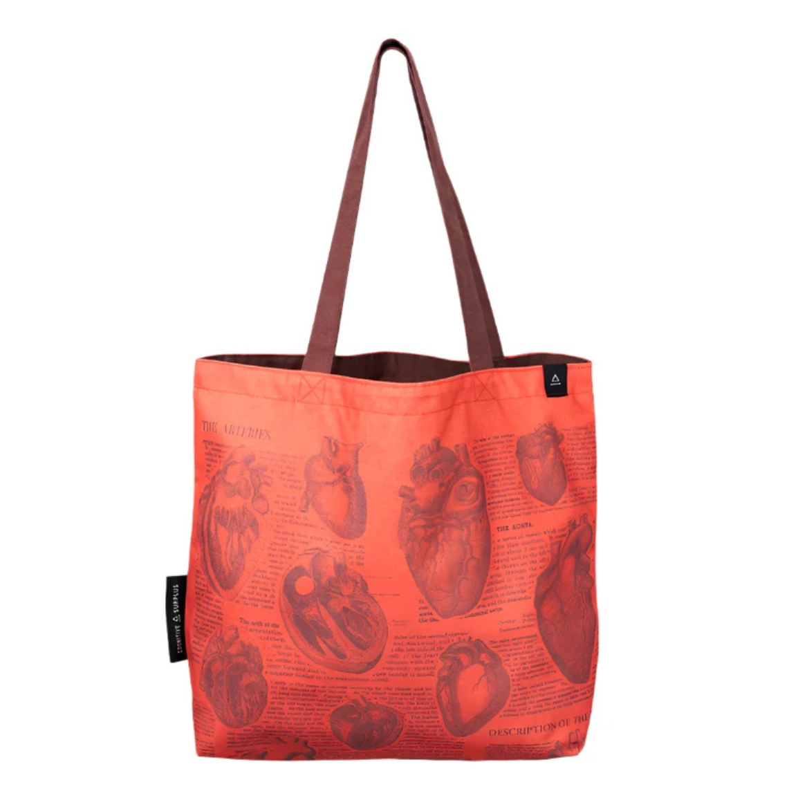 Anatomical Heart Tote Bag