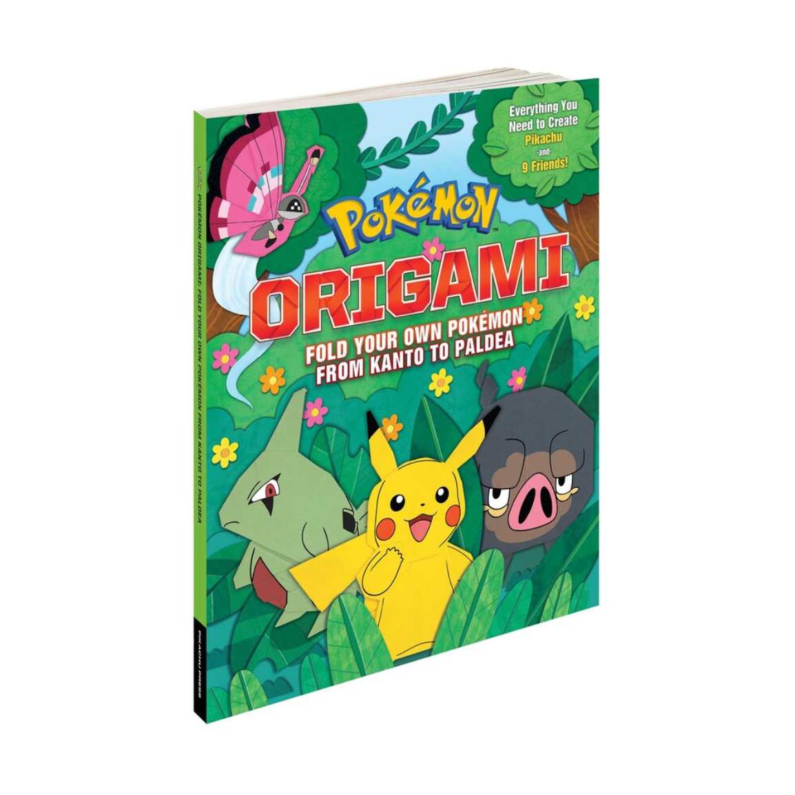 Pokemon Origami: Fold Your Own Pokémon from Kanto to Paldea