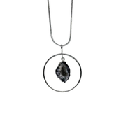 Geode Ring Necklace