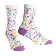 Fur Real Crew Socks