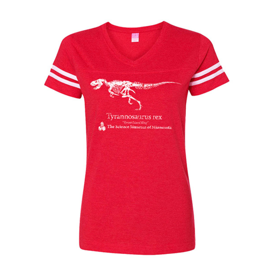 T-rex Fitted Jersey T-shirt (Adult)