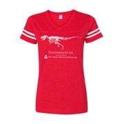 T-rex Fitted Jersey T-shirt (Adult)