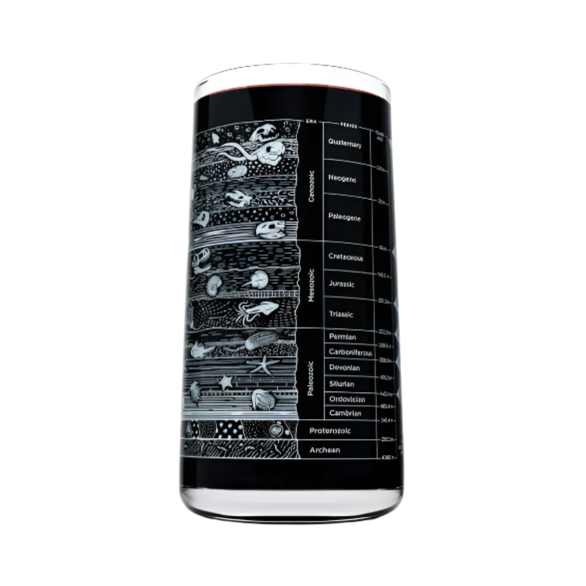Core Sample Drinking Glass