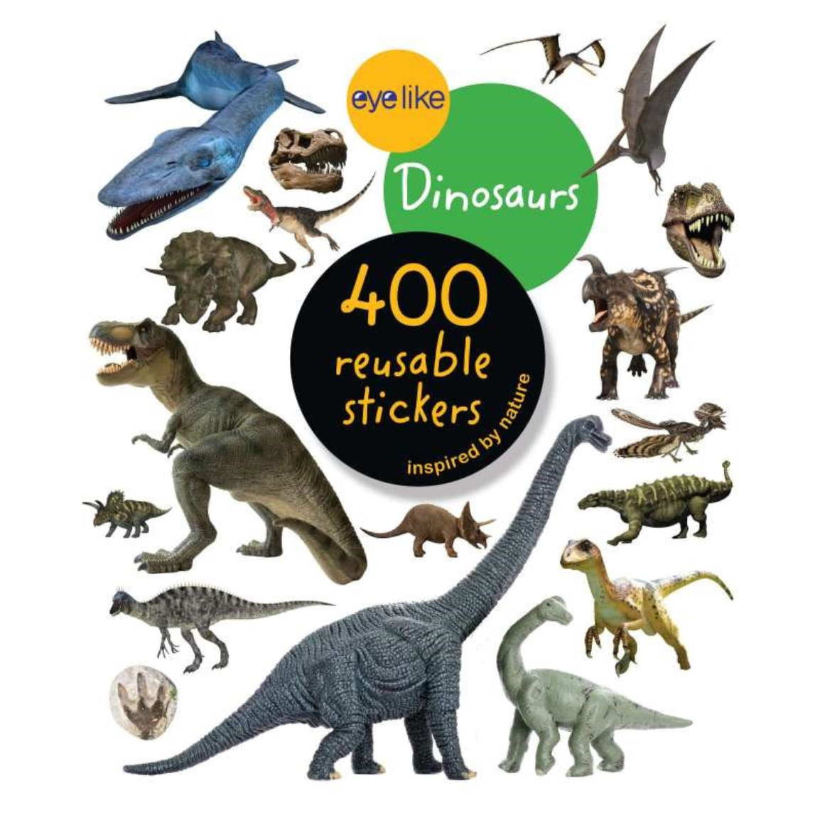 Eyelike Stickers: Dinosaurs