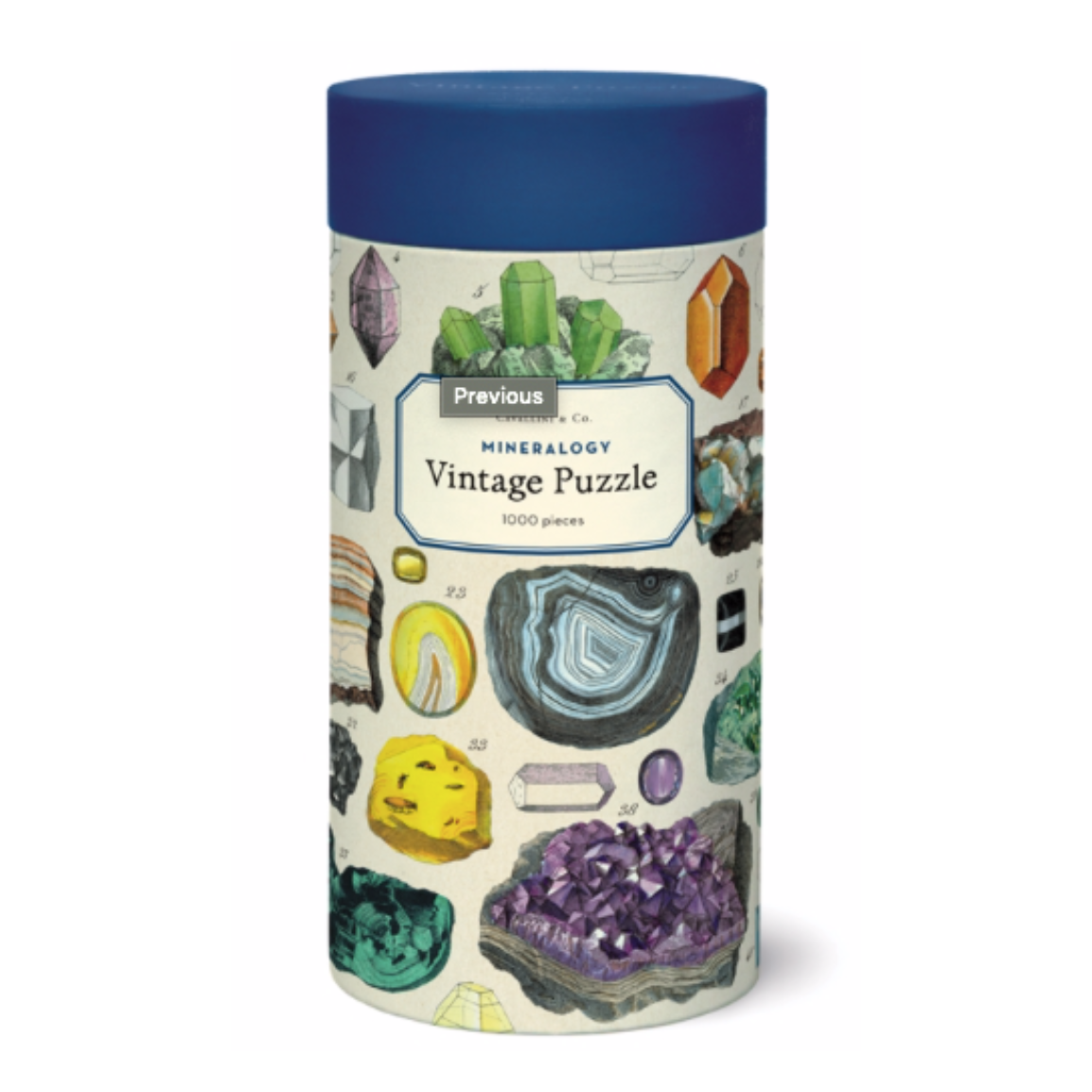 Crystals & Mineral Vintage 1000 Puzzle